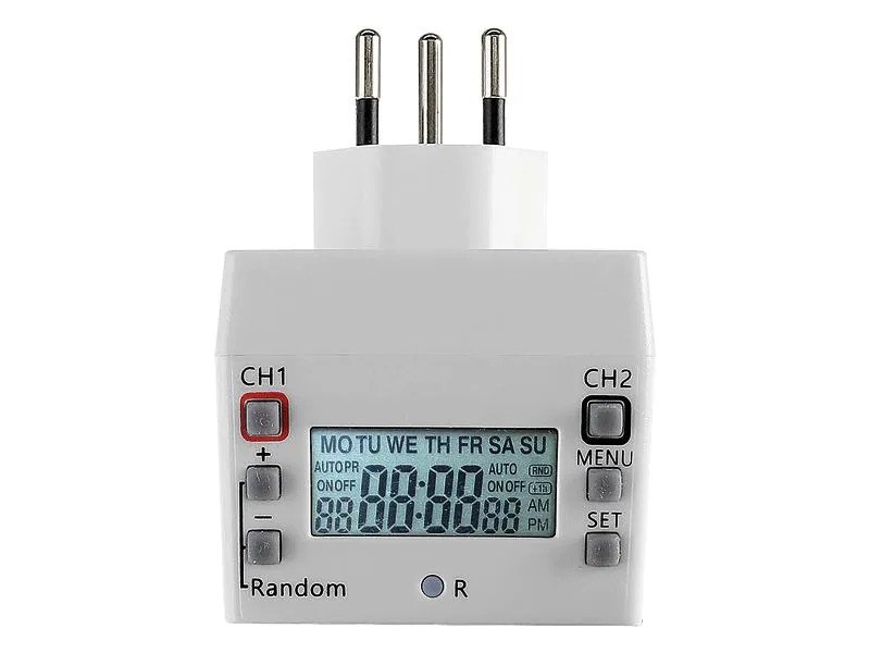 STEFFEN Timer Digital, 2xT13, 20 Programme