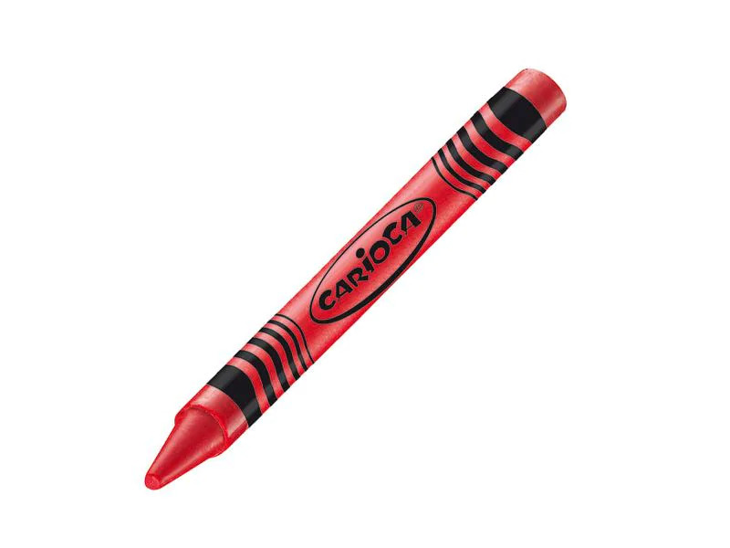 Carioca Wachsmalkreide Wax Ø 8 mm, 24 Stück, Mehrfarbig