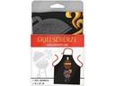 Sheepworld Kochschürze Grillen, Chillen, Bierchen killen Schwarz