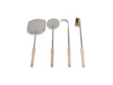 BBQ Dragon Pizzaschaufel Set 4-teilig