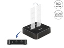 Delock Docking- und Klonstation für 2x M.2 NVMe