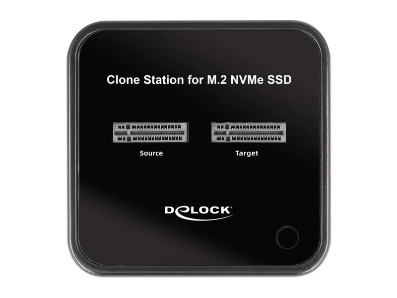 Delock Docking- und Klonstation für 2x M.2 NVMe