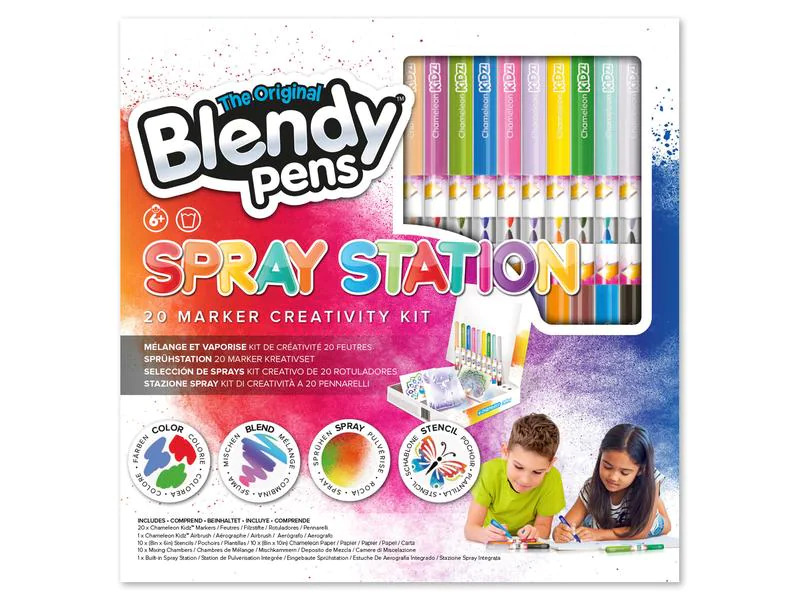 Chameleon Airbrush-Pustestifte Spray Station 20 Stifte