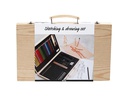 Creativ Company Malstiftebox  Set 51-teilig