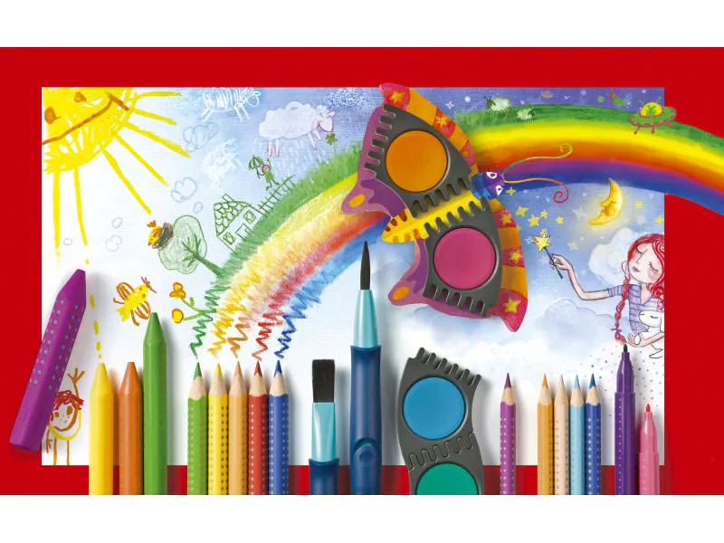 Faber-Castell Farbstifte COLOUR GRIP 12 Stück
