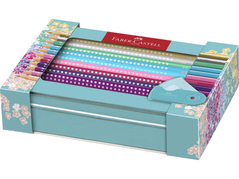 Faber-Castell Farbstifte Sparkle 20 Stück im Metalletui