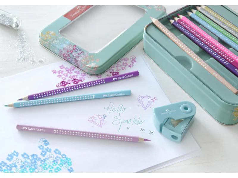 Faber-Castell Farbstifte Sparkle 20 Stück im Metalletui