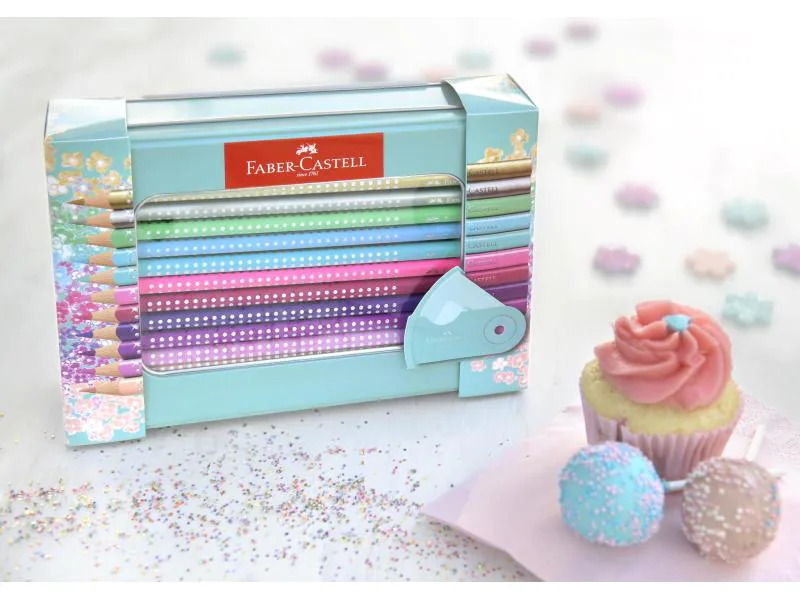 Faber-Castell Farbstifte Sparkle 20 Stück im Metalletui