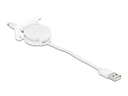Delock Easy 45 Modul USB 2.0 Ausrollkabel USB Typ-A zu USB Type-C