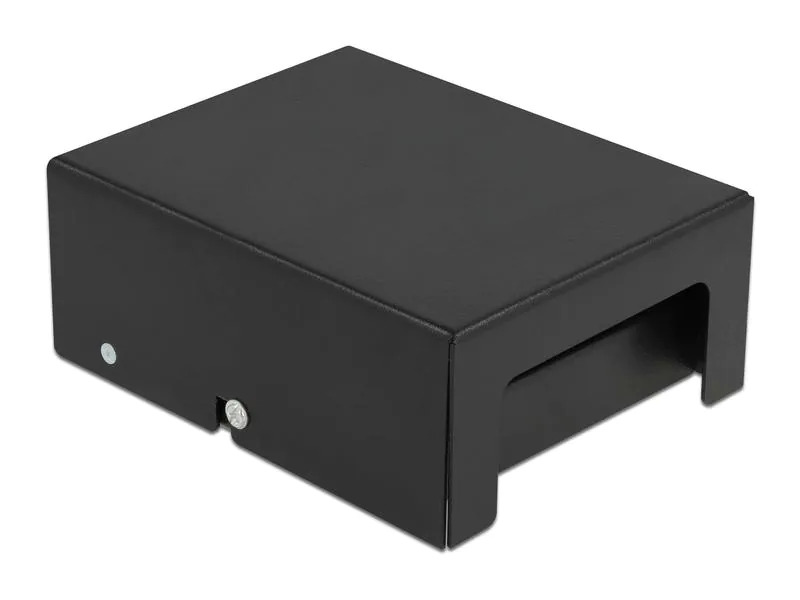 Delock Gehäuse Keystone Patchpanel 4 Port schwarz