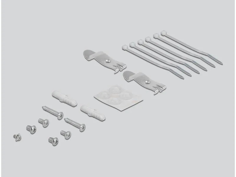 Delock Gehäuse Keystone Patchpanel 6 Port grau