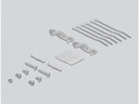 Delock Gehäuse Keystone Patchpanel 6 Port schwarz