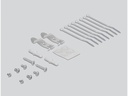 Delock Gehäuse Keystone Patchpanel 8 Port schwarz