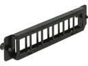 Delock Halterung Keystone 6-Port Geräte-Leerpanel