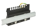 Delock Netzwerkpanel 8 Port Keystone Desktop schwarz