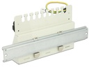 Delock Netzwerkpanel Keystone 12-Port Desktop, grau