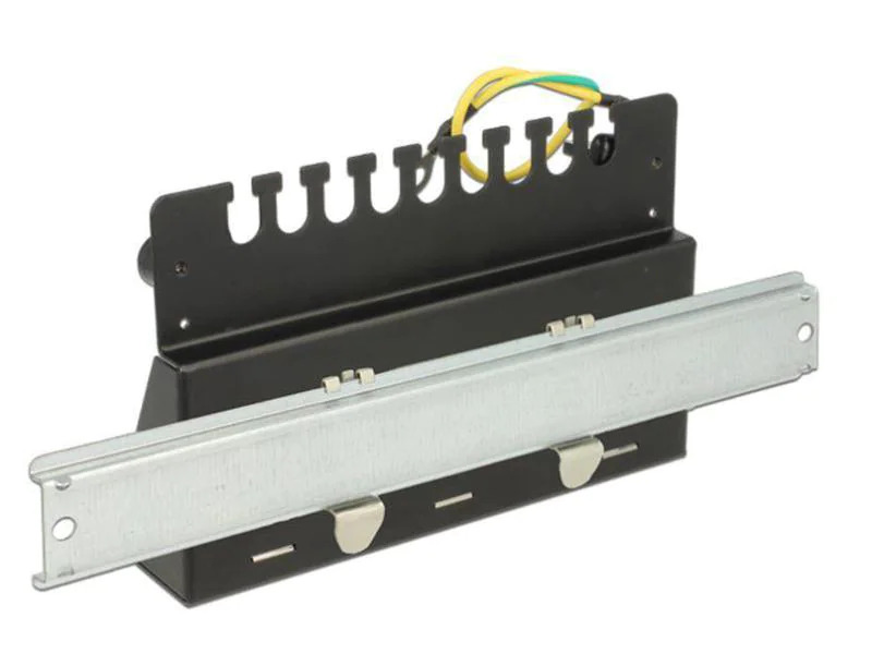 Delock Netzwerkpanel Keystone 12-Port Desktop, schwarz