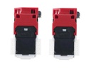 Feller EDIZIOdue Netzwerkdose UP 2x RJ45 Kat. 6A ungeschirmt