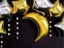 Partydeco Folienballon Moon Gold