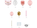 Partydeco Luftballon Kätzchen Pink, 83 x 140 cm, 10-teilig