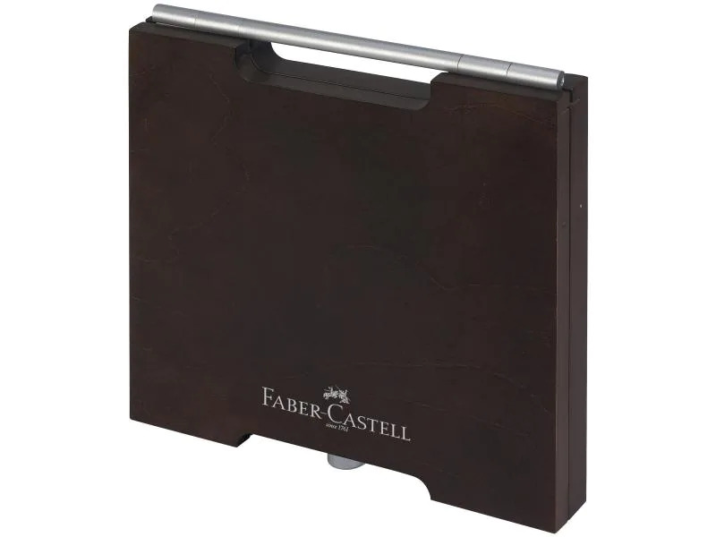 Faber-Castell Holzkoffer Polychromos Farbstifte 72 Stück