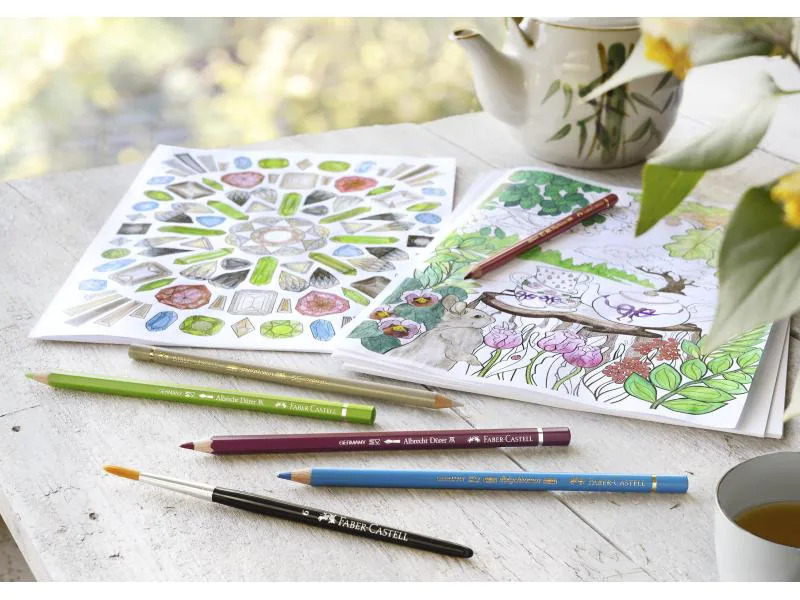Faber-Castell Holzkoffer Polychromos Farbstifte 72 Stück