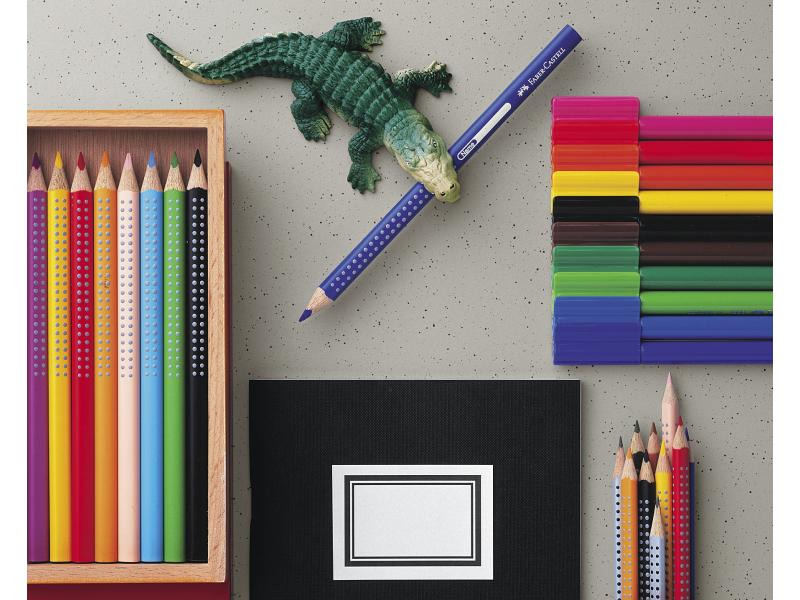 Faber-Castell Malstiftebox  Jumbo GRIP 16 Stück