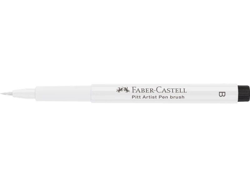 Faber-Castell Tuschestift Pitt Artist Pen B Weiss
