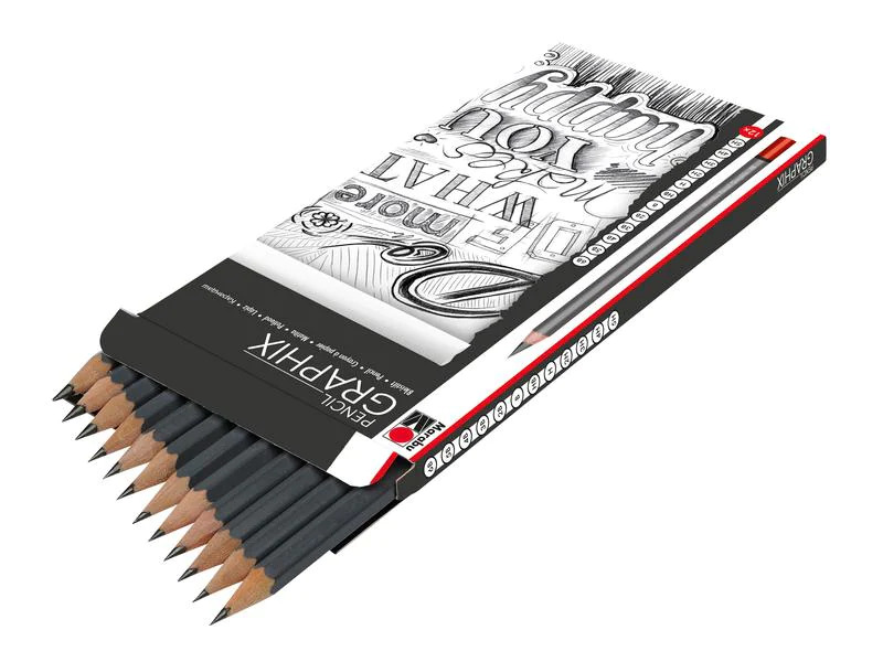 Marabu Bleistift Graphix Set 12 Stück