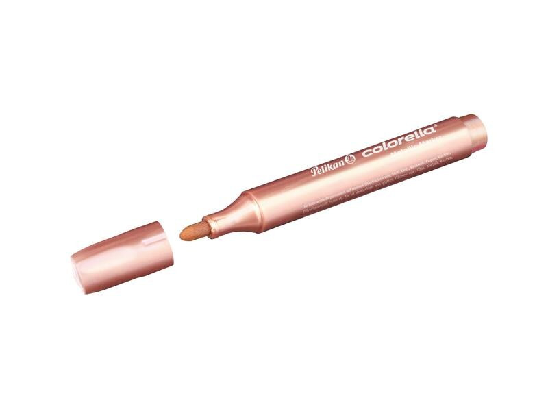 Pelikan Fasermaler Colorella Metallic 8-teilig, Mehrfarbig