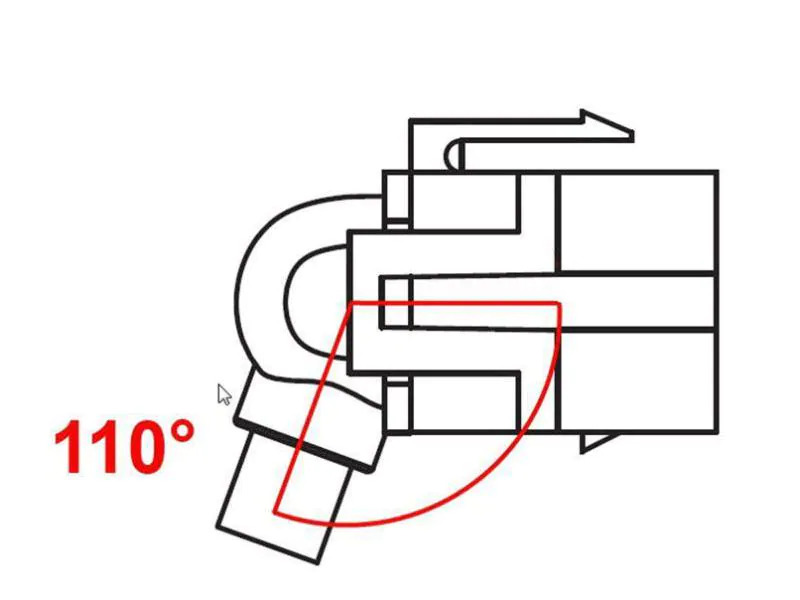 Delock Kabel HDMI Typ-A 110° gewinkelt