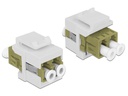 Delock Keystone-Modul LWL Multimode Duplex LC-LC, OM2