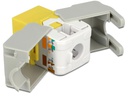 Delock Keystone-Modul RJ-45 Cat.6, UTP Gelb