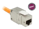 Delock Keystone-Modul RJ-45 Cat.8 geschirmt