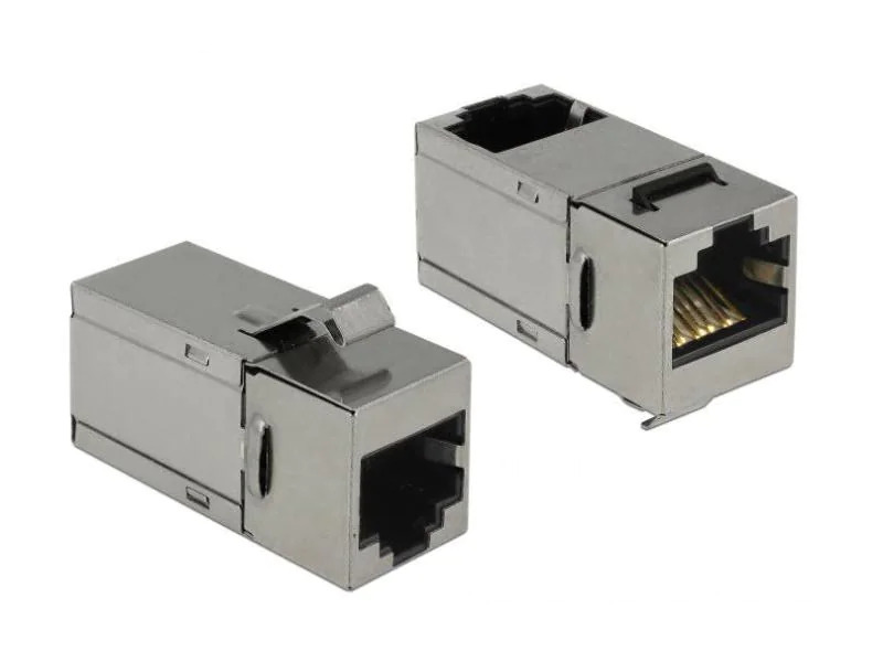 Delock Keystone-Modul RJ-45, Cat.6, 90° geschirmt