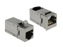 Delock Keystone-Modul RJ-45, Cat.6, 90° geschirmt