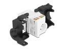Delock Keystone-Modul RJ45 - LSA, Cat.6A werkzeugfrei, geschirmt