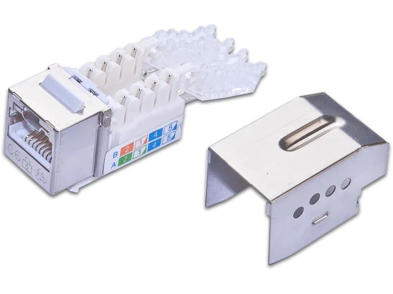 Wirewin Keystone-Modul Cat.6, STP abschliessbar