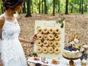 Partydeco Partyaccessoire Donut Wand 45 x 55 cm, Braun