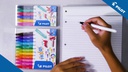 Pilot Fasermaler FriXion Colors, Medium Schwarz