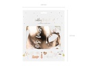 Partydeco Partyaccessoire Photo Booth Wedding Set 12-teilig, Rosegold
