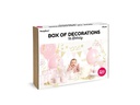 Partydeco Partyset 1st Birthday gold 9-teilig, Gold/Rosa
