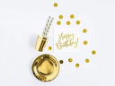 Partydeco Partyset Birthday gold 7-teilig, Gold