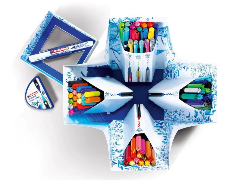 edding Pinselstift Colour happy box 69 Stück