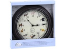 Esschert Design Gartenuhr mit Bauernhoftiergeräuschen ø 30 cm, Mehrfarbig