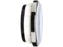 TFA Dostmann Quarz-Wanduhr Ø 9 cm, Aluminium