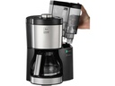 Melitta Filterkaffeemaschine Look Perfection Edelstahl, Schwarz