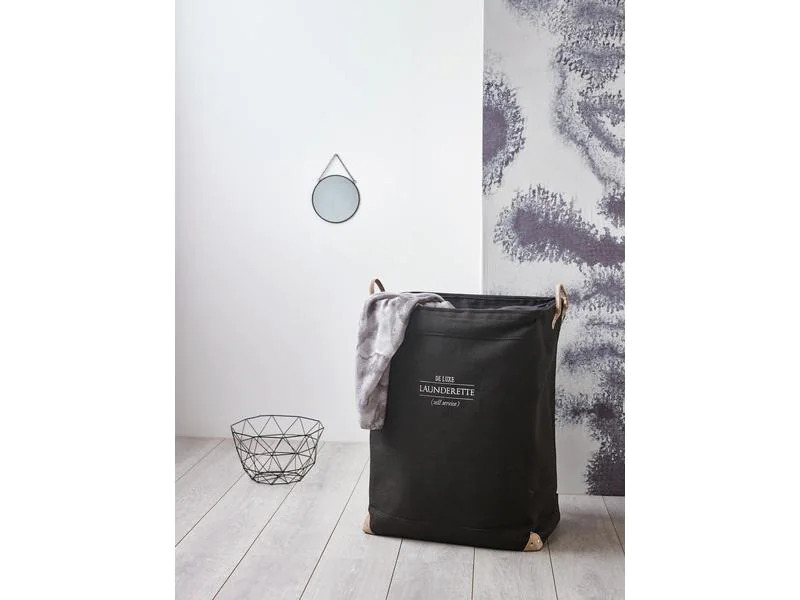 Aquanova Wäschesammler Lubin 113 l, Schwarz
