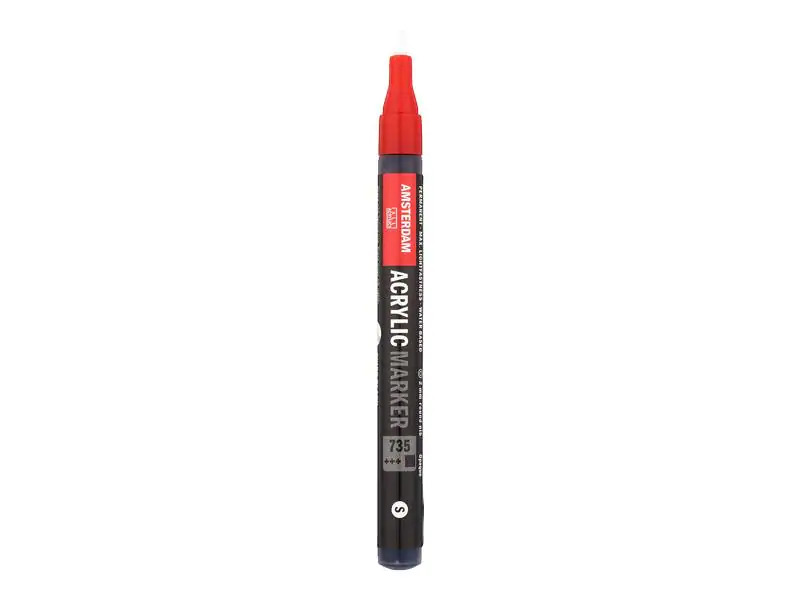 Amsterdam Acrylmarker S 1 Stück, Schwarz