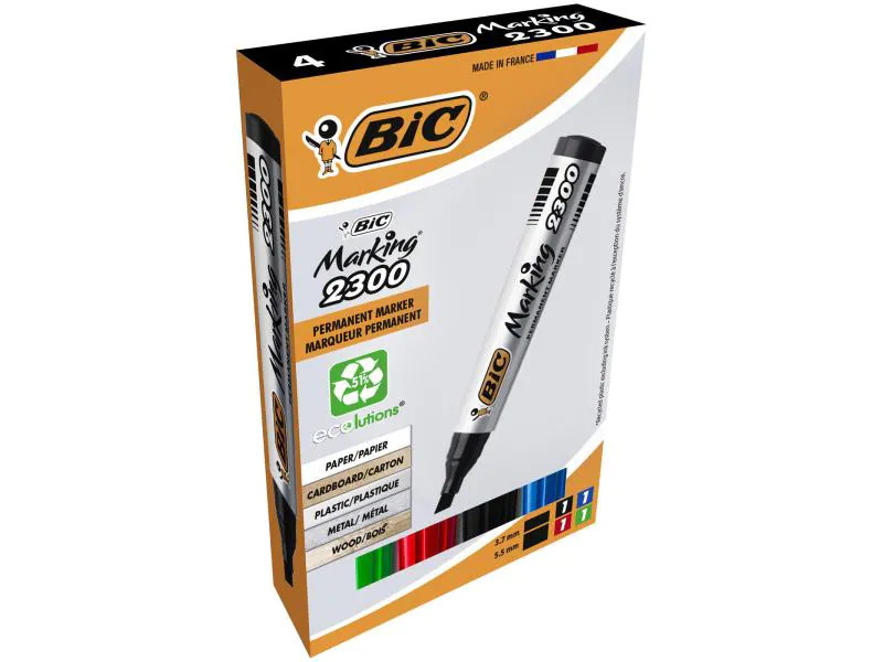 BIC Permanent-Marker Making 2300 ECOlutions 4 Stück
